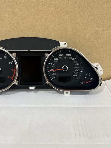 Audi Q7 2012 4L cuadro de instrumentos medidor velocímetro 4L0920984T fabricante de equipos originales 2010-2015 - Imagen 3 de 11