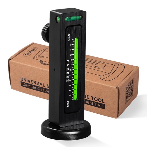 Magnetic Gauge Tool Camber Gauge Universal Adjustable Wheel Alignment Tool Ca...