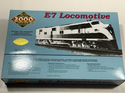 #ad NOS Proto 2000 E7 Great Northern 500 Mars Light HO NIB Unused Limited Edt. 21063 $159.00