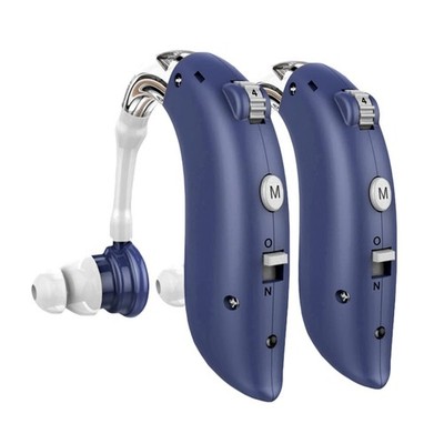 High-Performance Hearing Aids for Seniors Severe Hearing Loss, (Pair) Rechargeab