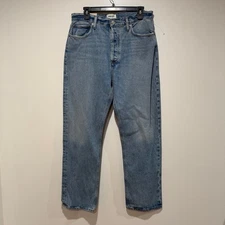 New AGOLDE 90'S Pinch Waist High Rise Straight Sz 30 In Infinite Capsule Staple