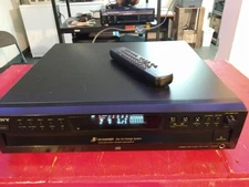 SONY CDP-CE375 CD Player 5-Disc Carousel -- Serviced and Tested / With Remote
