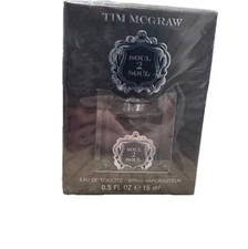 Coty Tim McGraw Soul 2 Soul Men Eau de Toilette Spray .5 oz Discontinued