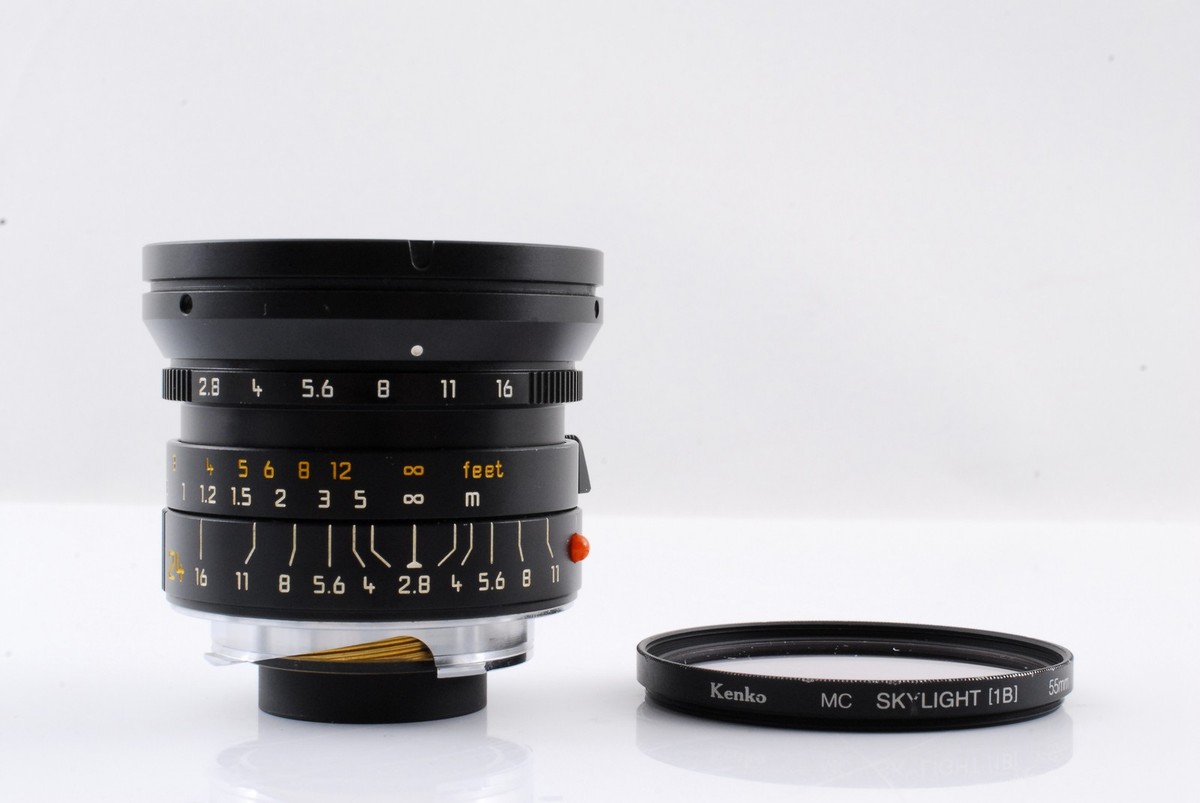 MINT] Leica Elmarit M 24mm f/2.8 ASPH E55 Wide Angle MF Lens From