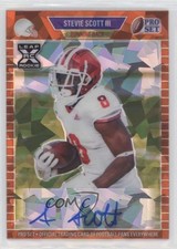 2021 Leaf Pro Set Metal 1989 Orange Crystals 2/7 Stevie Scott III Auto us8