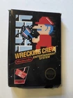 1985 Vintage Wrecking Crew BOX & STYROFOAM ONLY Nintendo NES NO VIDEO GAME