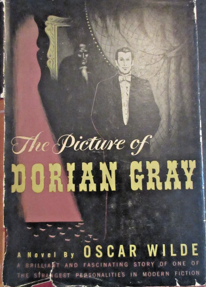 VINTAGE The Picture of Dorian Gray, Oscar Wild - Tower Books First Printing 1944 - Image 2 of 4