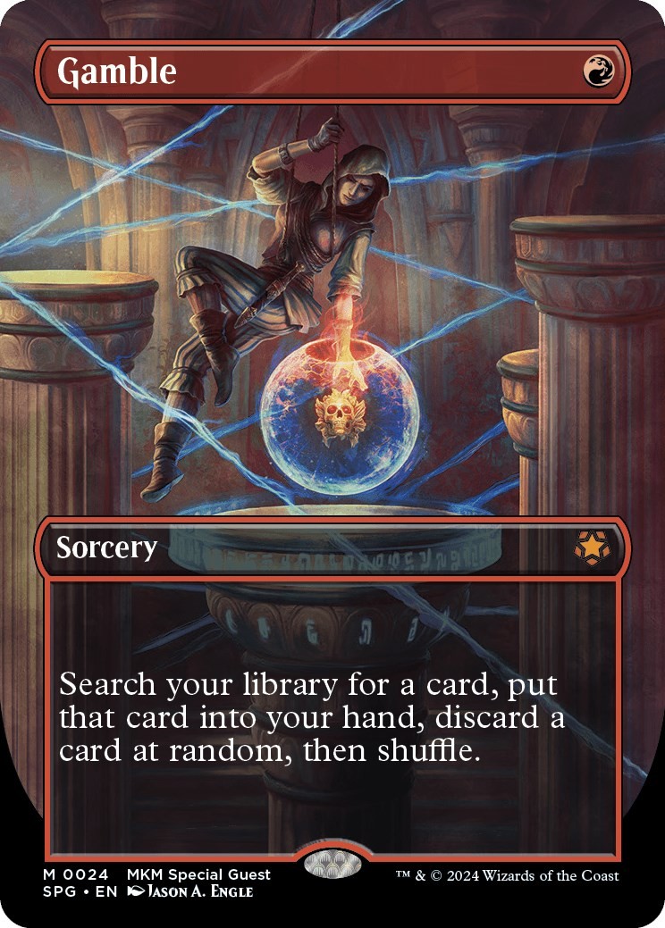 Gamble (Borderless) [SPG - 24 - ]