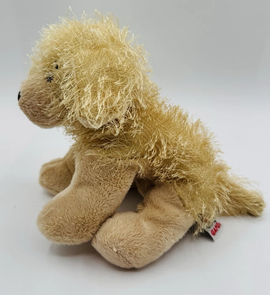 Ganz Webkinz Golden Retriever Spikey Tan Plush Puppy Dog 7”HM010 No Code - Image 3 of 4