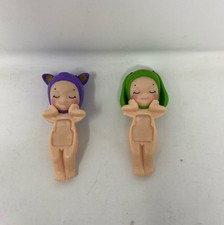 Sonny Angel Hippers Dreaming Series Mini Figures 3-3.9in - Purple Ears  Green