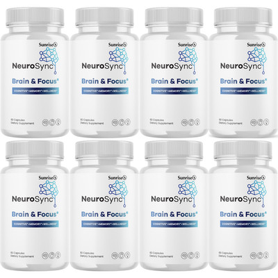 NeuroSync Cognitive Health Support, (8 Pack) Official Brain Wellness Formula