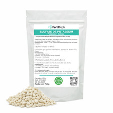 Sulfate de Potassium 750g - Engrais Naturel Riche en Potassium et Soufre