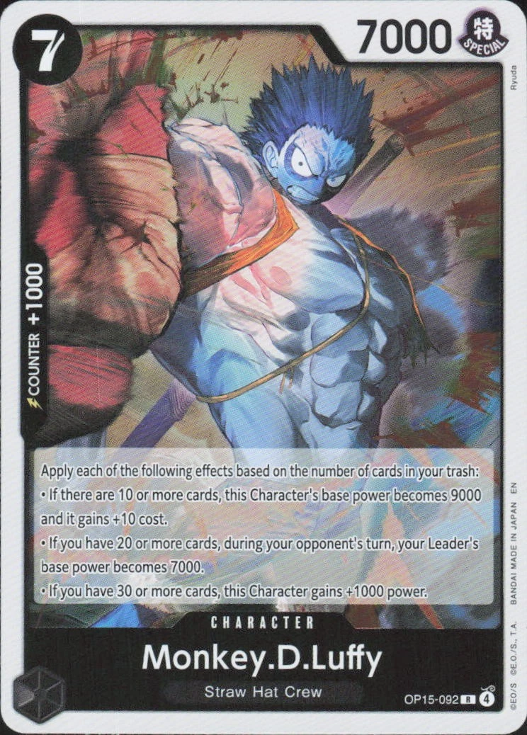 モンキー・D・ルフィ OP15-092 2枚セット 25+ Monkey.D.Luffy OP15-092 Adventure on Kami's Island for sale