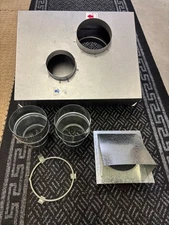 77792 4 inch Diameter Horizontal Concentric Vent Kit .  Modine Gas Heaters