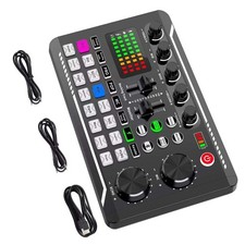 F998 Sound Card Professional Audio Mixer For Live Steaming For Music Recording