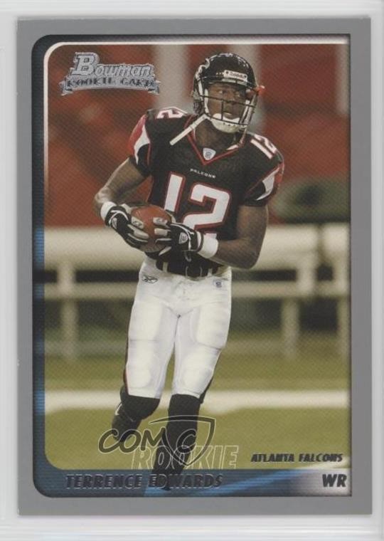 2003 Bowman Silver Terrence Edwards #169 0q3