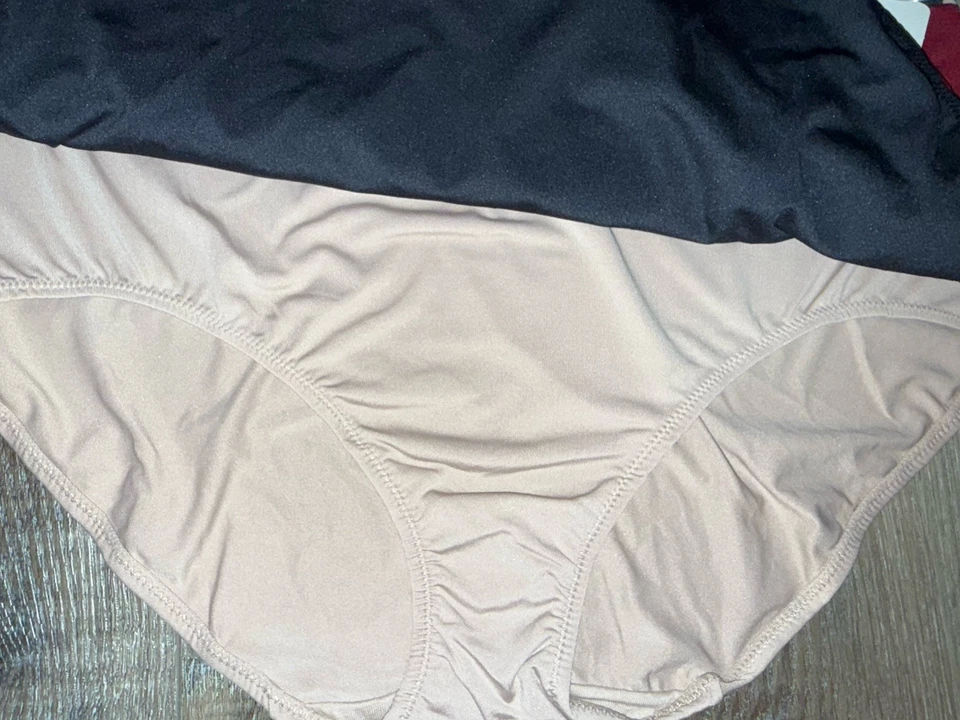 Olga ~ Calzoncillos de microfibra para mujer Bragas Poliéster 3 pares (A) ~ 1X/16 Foto 3 de 4