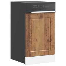 WALPLUS Dishwasher Panel Porto Old Wood 45x1.5x67 cm Engineered Wood