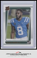 2021 Donruss #271 Elijah Moore Rated Rookies Portrait RC