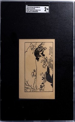 1930s Whitman Publishing Disney Mickey Mouse Gorillas In Action SGC 2 Pop 1 