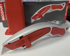 Mozart Solingen Allegro UTILITY KNIFE w/ Holster Fixed Blade Storage Dolphin