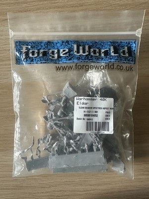 Warhammer 40K Forge World Aeldari Shadow Spectres Aspect Warriors OOP NIB