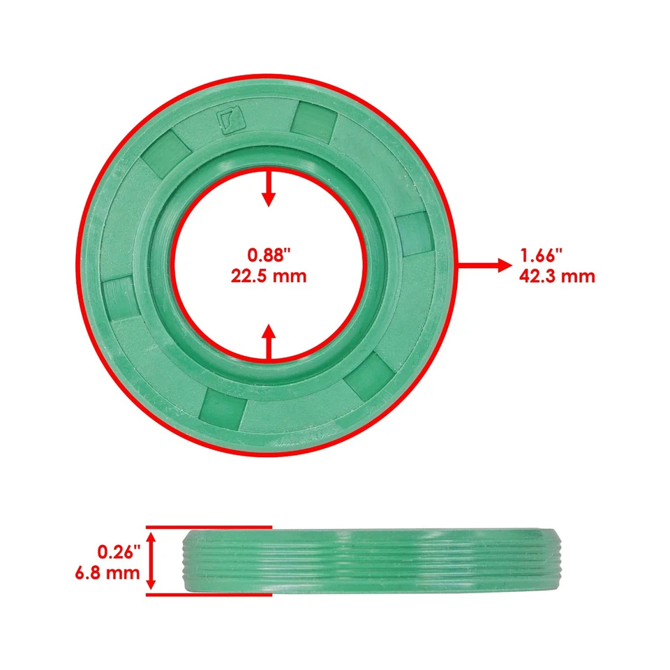 Kit de cojinete de bolas y sello de rueda delantera para Honda TR200 Fat Cat 1986 86 1987 87 Foto 3 de 4