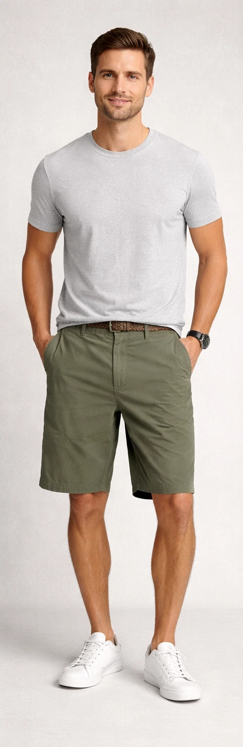 Gerry Men Cargo Shorts Size 36 Khaki Utility Outdoor Hiking BNWT Summer Wear