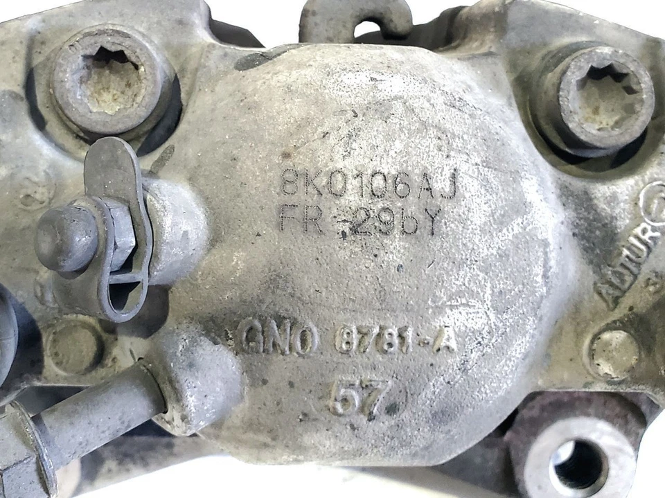 2013 2014 2015 2016 Audi A4 OEM Front Right Brake Caliper - Image 4 of 4
