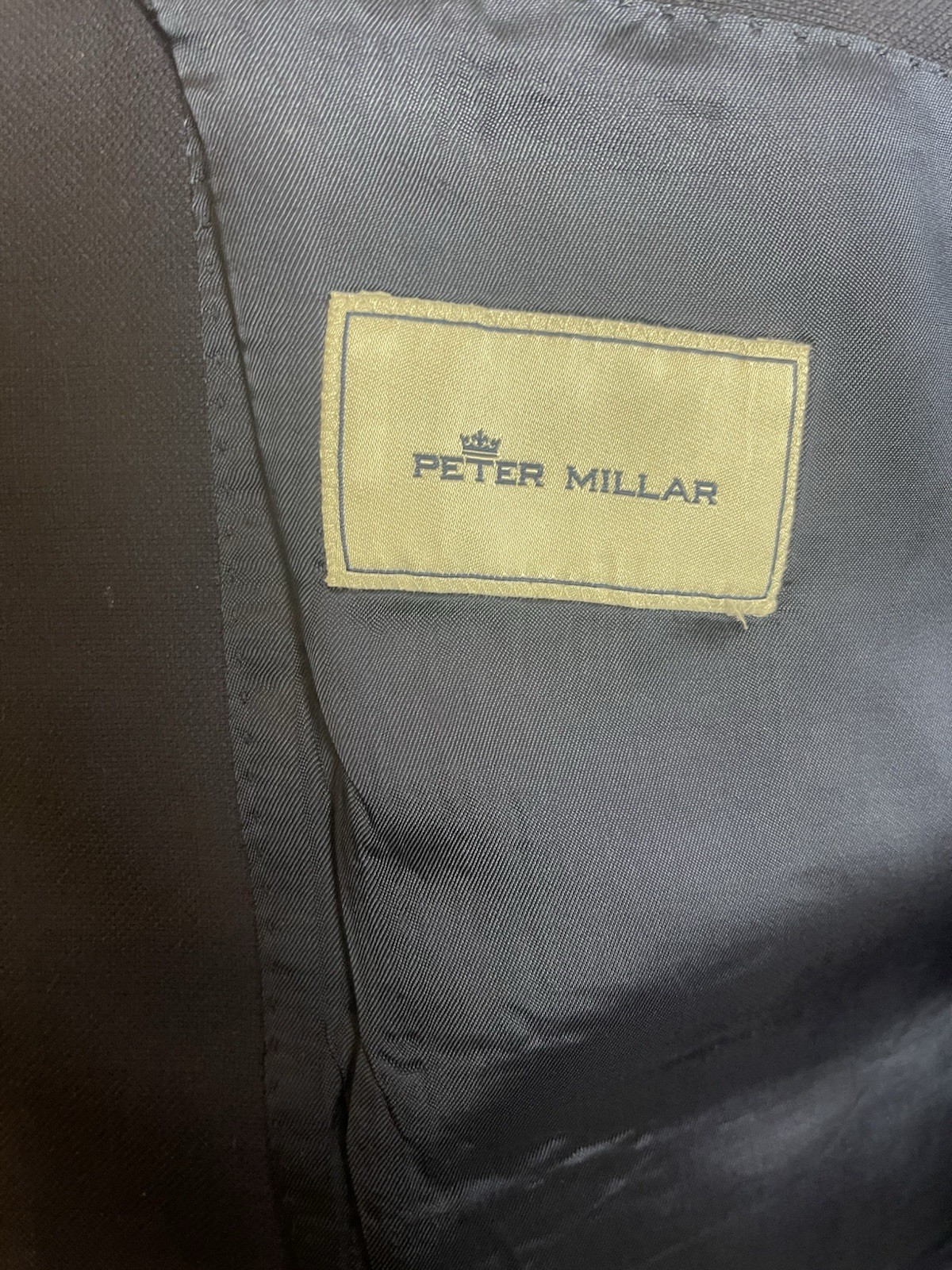 PETER MILLAR, CURRENT STYLE, SOLID DARK BLUE WOOL… - image 17