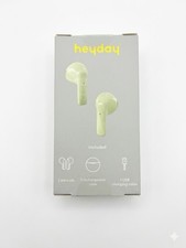New Bluetooth Earbuds In Color Green. Rechargeable. Charger Included.