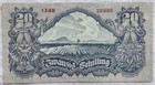 Rare Austria 1945 20 Schilling Banknote Pick 119a No Series Letter — photo 2