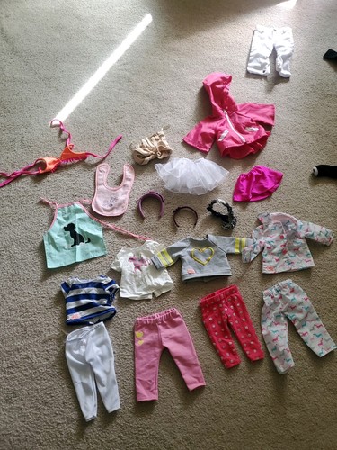 Special Lot For busyb2day Lot Of Doll Clothes & Shoes Etc