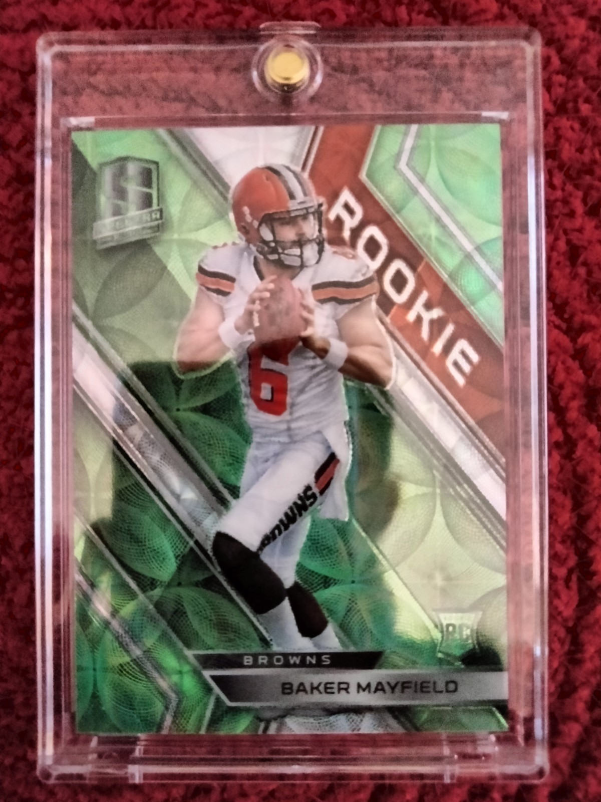 Baker Mayfield Panini Spectra #121 Neon Green