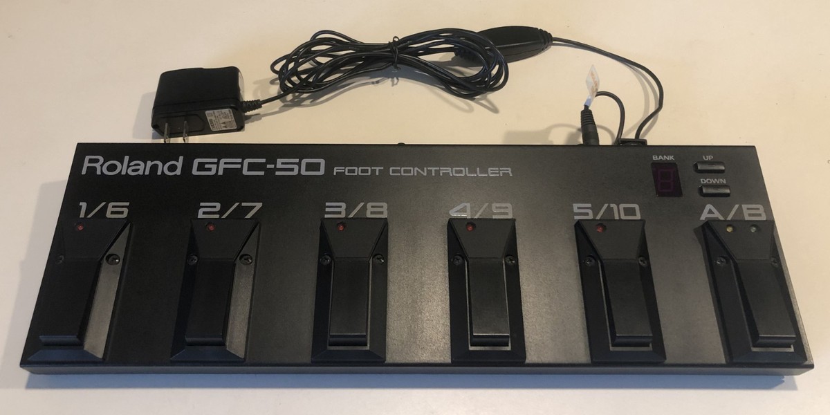 Roland GFC-50 MIDI Foot Controller For Guitar - EXCELLENT 