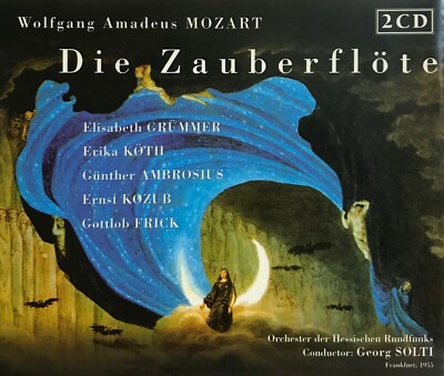 Mozart: Die Zauberflote [1955 Recording/29 Tracks] (CD, May-2013