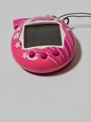 Tamagotchi Connection v2 English Pink Stars Bandai Wiz Shell