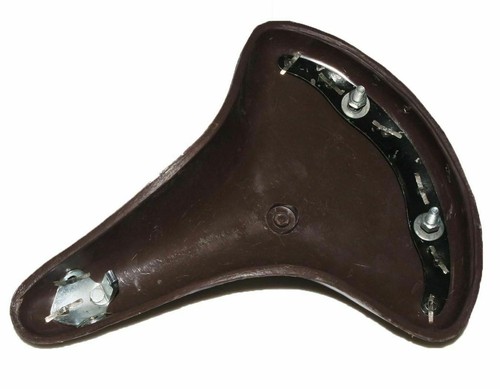 Clásico Bici Ciclismo Marrón Asiento Seat Base Cubierta de Plástico Hecho - Imagen 3 de 5