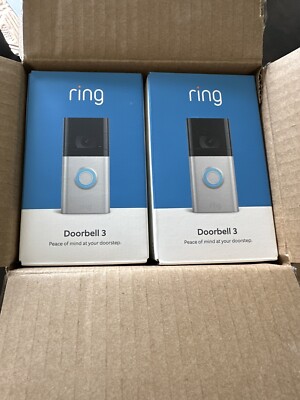 【新品未使用】リング ビデオドアベル3 Ring Battery Doorbell | Video Doorbell Camera | Amazon