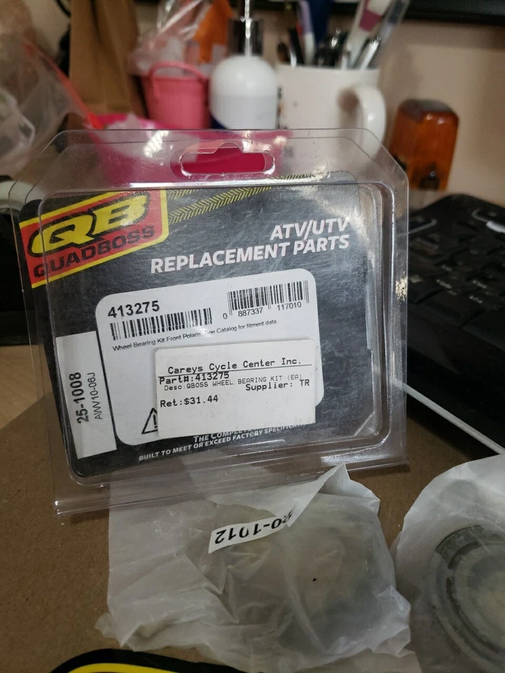 *Nuevo* Kit de sello de cojinete de rueda delantera para Polaris - Parte # 413275 Foto 2 de 2