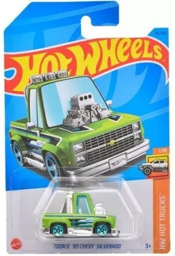 Mini Car 1/64 Tuned '83 Chevy Silverado Hot Wheels HOT Mini Car 1/64 Tuned '83 Chevy Silverado Hot Wheels HOT