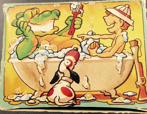 Vintage Al the Gator Tub Toy 1980 von Amway OVP - Picture 4 of 7