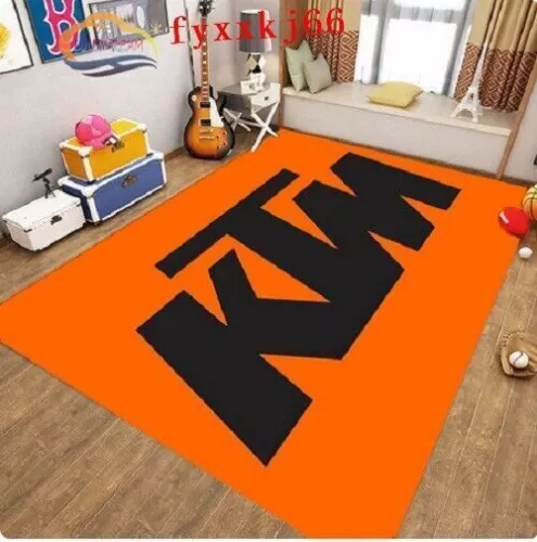 KTM Motorrad Boden Teppich Schlafzimmer Tür Matte rutschfeste Matte Geschenk -- - Bild 22 von 45