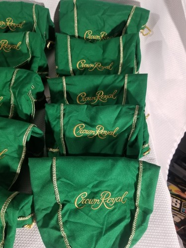 Lot Of 21 Crown Royal Regal Apple Green & 5 Regular Purple Bags 750ml 26 Total - Picture 2 of 10