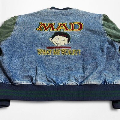 MAD magazine デニムスタジアムジャンパー