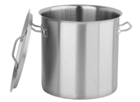 21L Kochtopf Suppentopf Edelstahl 30Cm Deckel KüChentopf Bratentopf Induktion