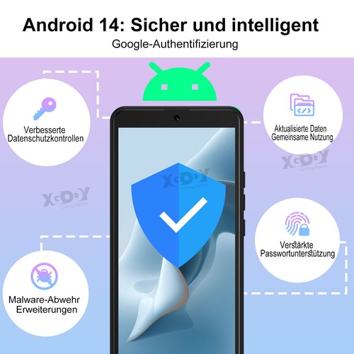 2025 Nowy telefon komórkowy bez umowy Android 14 Smartphone 6,5" Dual SIM 2GB + 32GB 8-Core - Zdjęcie 12 z 45