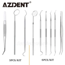 Dental Tooth Cleaning Whitening Instruments Dentist Scalers Hand Pick Tools Kit