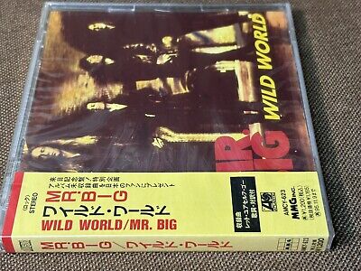 Sealed MR. BIG Wild World JAPAN 5 Sealed MR. BIG Wild World JAPAN 5