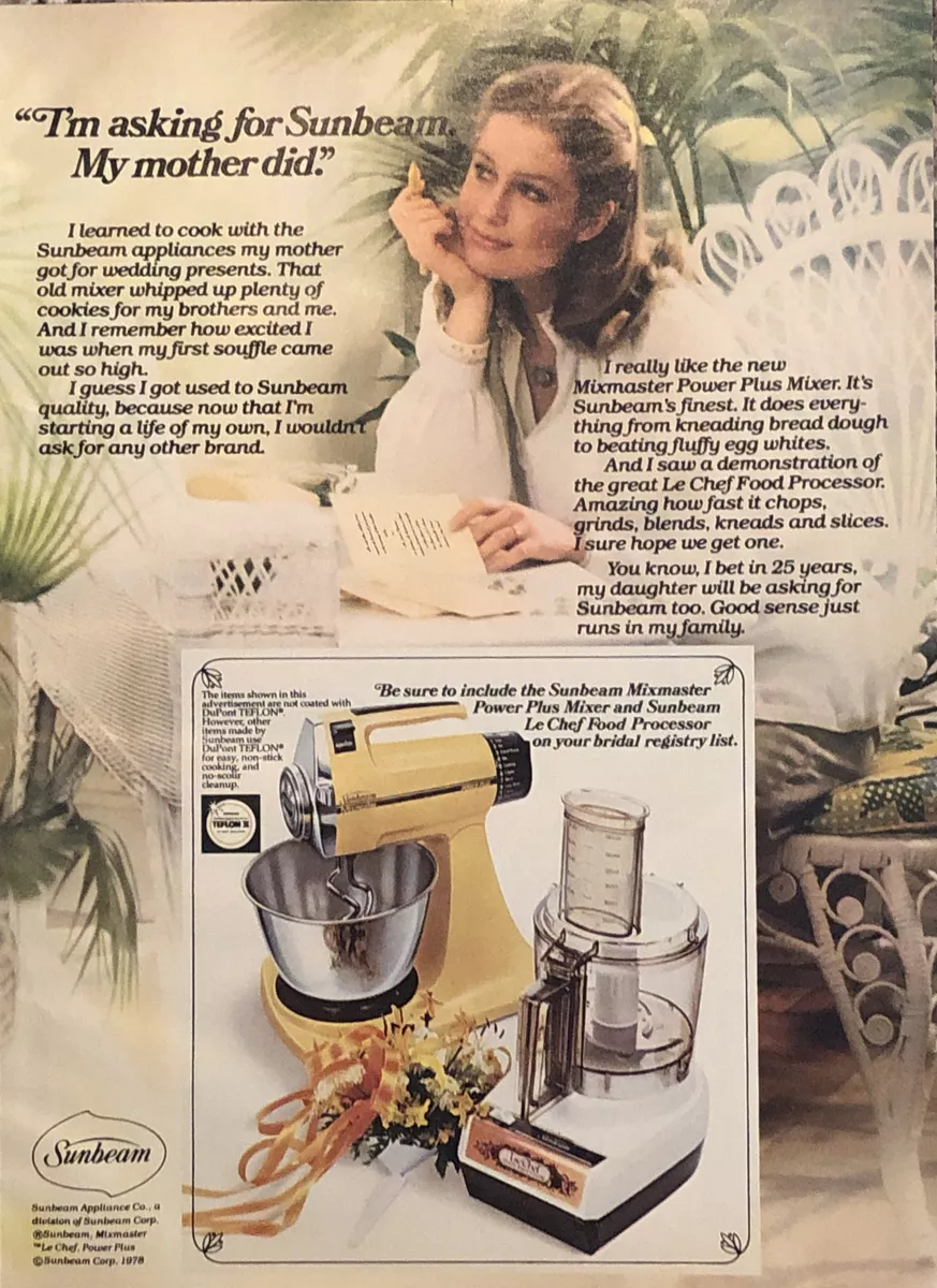 The Mother of All Mixers: The Sunbeam Mixmaster